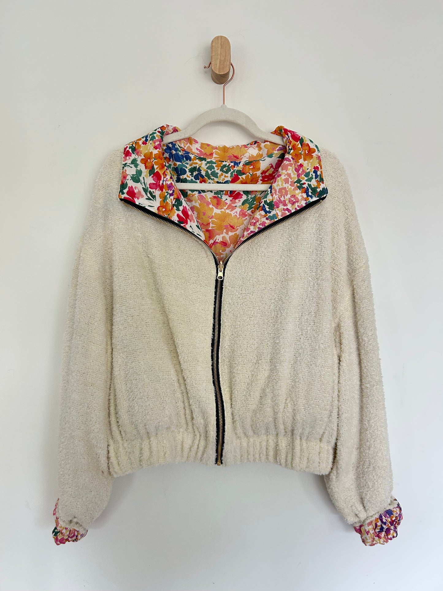 Spring Flowers Reversible Jacket