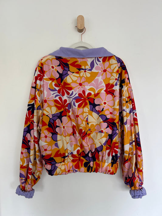 Retro Floral Reversible Jacket
