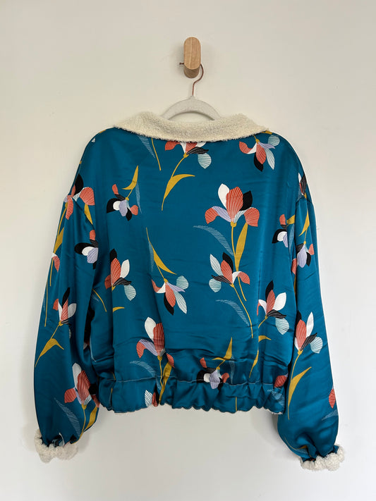 Silk Iris Reversible Jacket