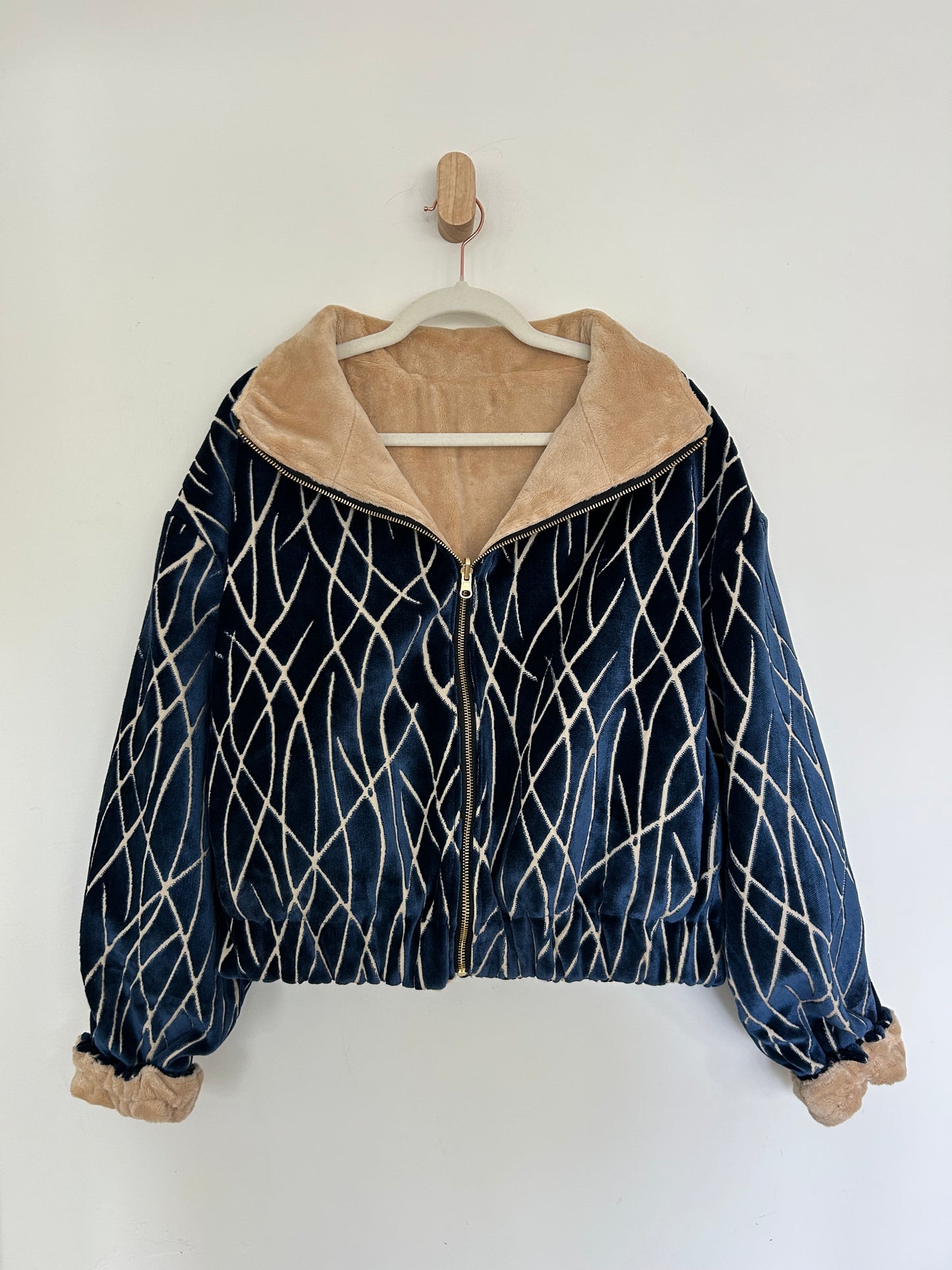 Royal Blue Reversible Jacket