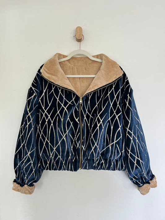 Royal Blue Reversible Jacket