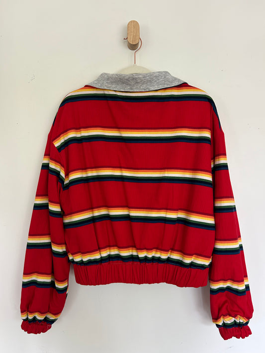 Reversible Upcycled Jacket - Cozy, Oversized & Handmade in San Diego