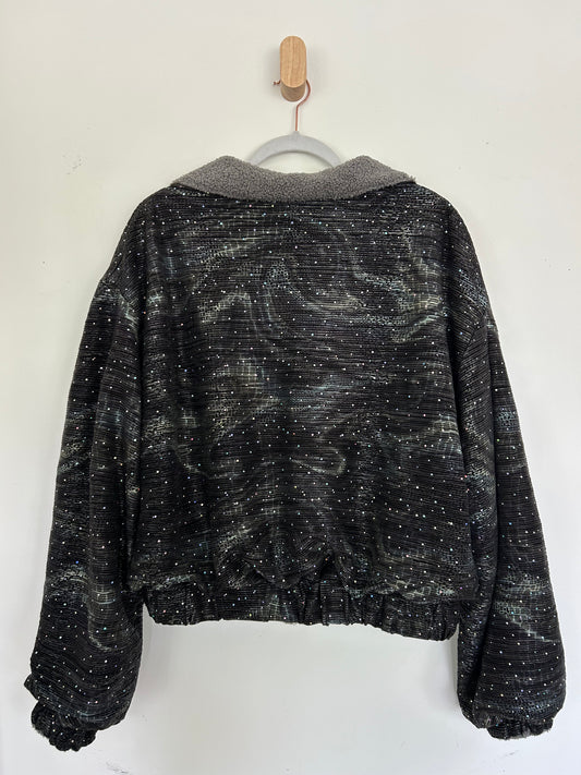 Reversible Upcycled Jacket - Cozy, Oversized & Handmade in San Diego