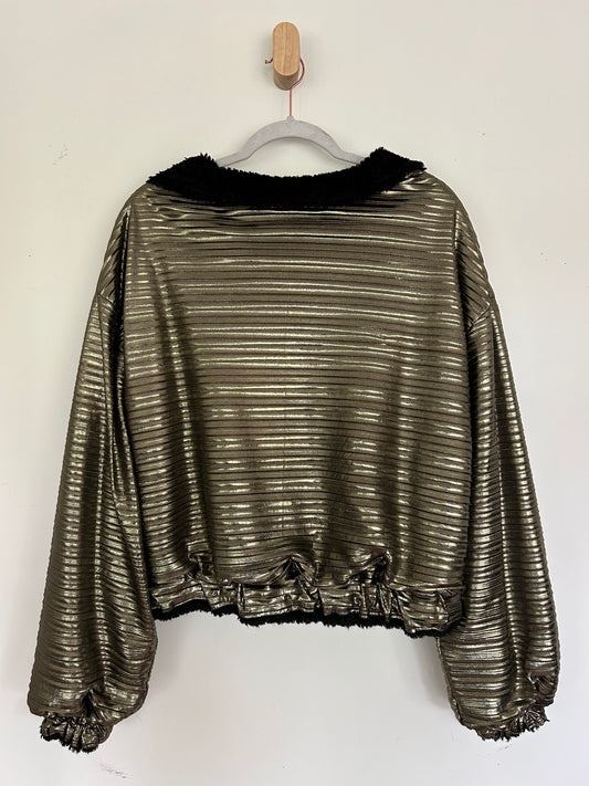 Reversible Upcycled Jacket - Cozy, Oversized & Handmade in San Diego
