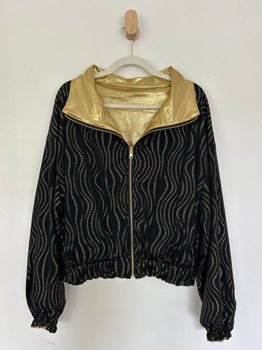 Reversible Upcycled Jacket - Cozy, Oversized & Handmade in San Diego