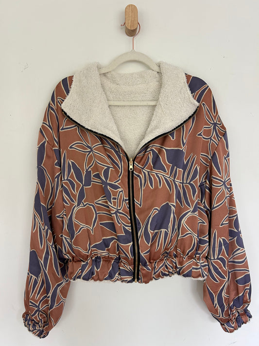 Reversible Upcycled Jacket - Cozy, Oversized & Handmade in San Diego