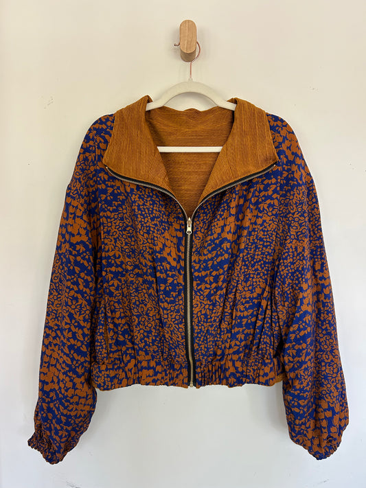 Reversible Upcycled Jacket - Cozy, Oversized & Handmade in San Diego