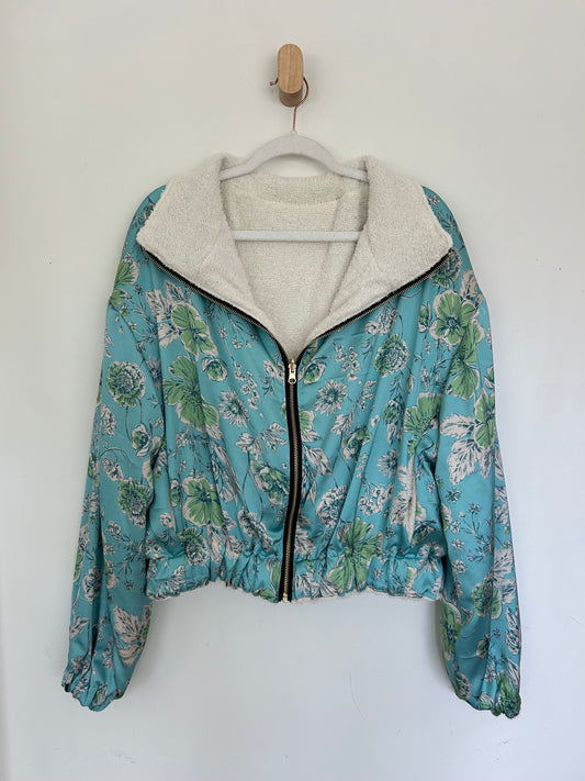 Reversible Upcycled Jacket - Cozy, Oversized & Handmade in San Diego