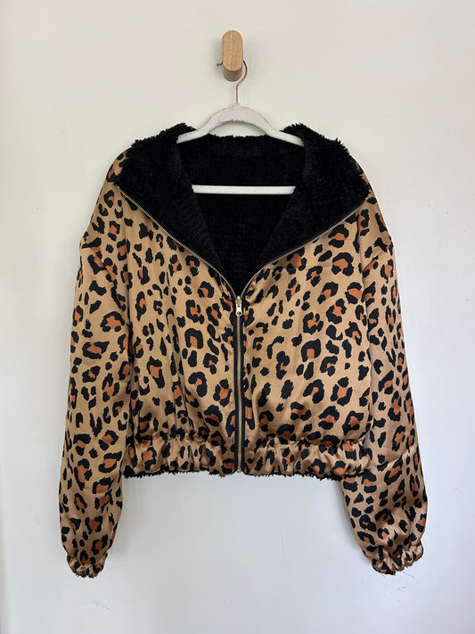 Reversible Upcycled Jacket - Cozy, Oversized & Handmade in San Diego