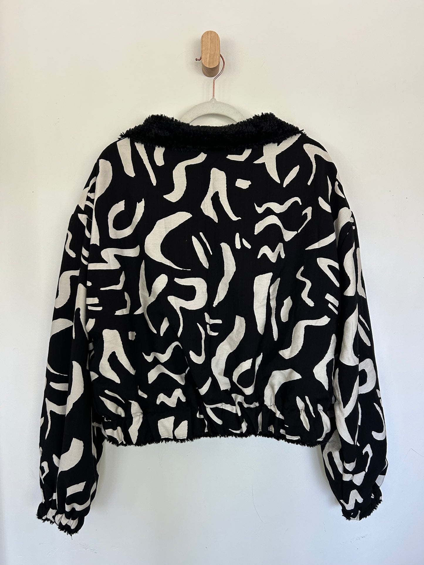 Reversible Upcycled Jacket - Cozy, Oversized & Handmade in San Diego