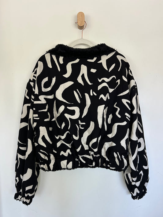 Reversible Upcycled Jacket - Cozy, Oversized & Handmade in San Diego