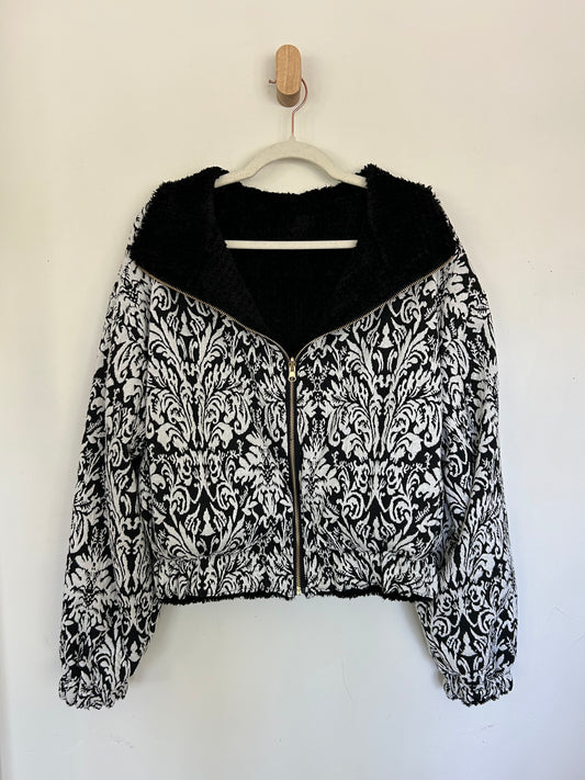 Reversible Upcycled Jacket - Cozy, Oversized & Handmade in San Diego