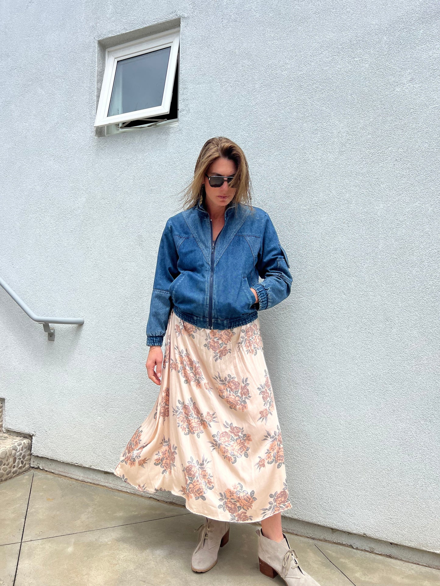 Blush Floral Vivian Maxi
